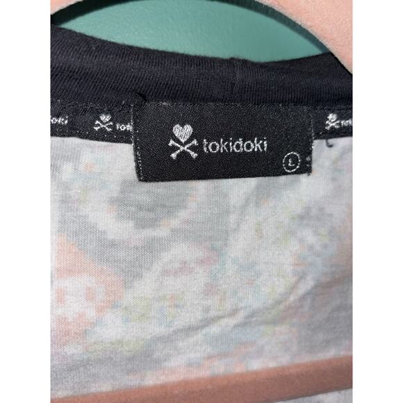 Vintage Tokidoki juniors Large hoodie skull graphic - Picture 4 of 12